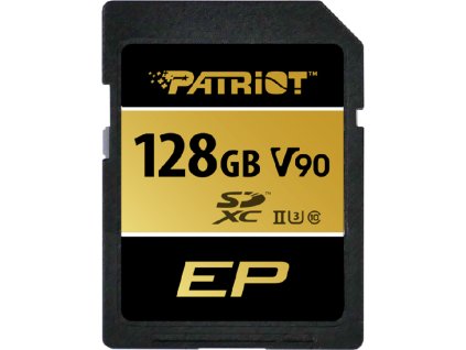 Patriot V90/SDXC/128GB/UHS-II U3 / Class 10/+ Adaptér