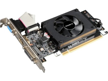 GIGABYTE grafická karta nVIDIA GT710/ PCI-E/ 2GB DDR3/ HDMI/ DVI/ active