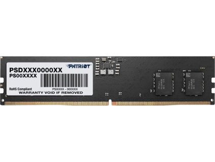 PATRIOT Signature 8GB DDR5 5200MT/s / DIMM / CL42 / 1,1V