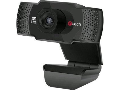Webkamera C-TECH CAM-11FHD, 1080P, mikrofon, černá