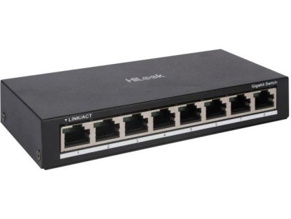 HiLook Powered by HIKVISION switch NS-0508/ 8x port/ 1000 Mbps RJ45 ports/ 1 Gbps/ Kov