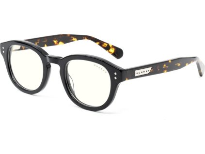 GUNNAR kancelářske/herní brýle  EMERY ONYX/JASPER čirá skla BLF 35 GUNNAR focus