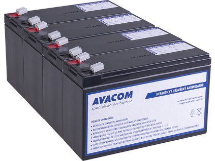 Bateriový kit AVACOM AVA-RBC133-KIT náhrada pro renovaci RBC133 (4ks baterií)