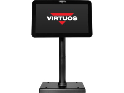 10,1" LCD barevný zákaznický monitor Virtuos SD1010R, USB, černý