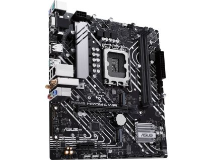 ASUS PRIME H610M-A WIFI / H610 / LGA1700 / 2x DDR5 / M.2 / HDMI / DP / D-Sub / WiFi / mATX