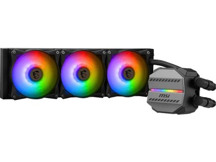 MSI vodní chladič CPU MAG CORELIQUID M360/ 3x 120mm ARGB fan/ podpora LGA1700