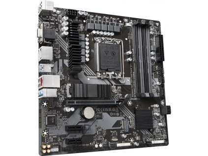 GIGABYTE B760M DS3H DDR4 / Intel B760 / LGA1700 / 4x DDR4  / 2x M.2 / DP / HDMI / USB-C / mATX