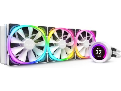 POUŽITÉ - NZXT vodní chladič Kraken Z73 RGB /3x120mm fan/ LGA2066/2011(-3)/1366/1156/1155/1151/1150/AM4/ 2,36"LCD disp....