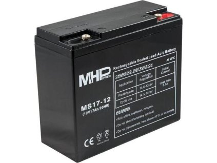 Pb akumulátor MHPower VRLA AGM 12V/17Ah (MS17-12)
