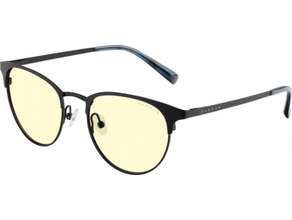 GUNNAR kancelářske/herní brýle APEX ONYX/NAVY * jantárová skla * BLF 65 * GUNNAR focus