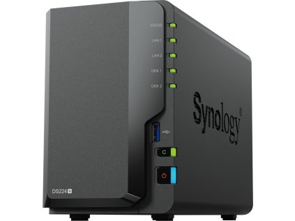 Synology DS224+  2x SATA, 2GB RAM, 2x USB 3.2, 2x GbE