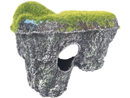 FLAMINGO akvarijní dekorace ROCK KRAG šedý S 13x8,5x12cm