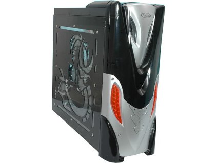 Acutake ACU-ALIEN/Midi Tower/Transpar./Černá