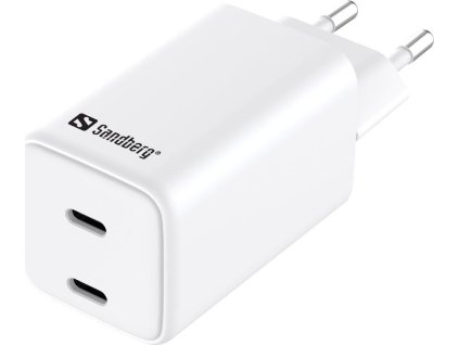 Sandberg AC Charger Dual USB-C PD65W EU