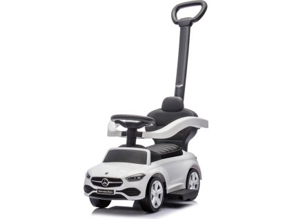 Odrážedlo s vodící tyčí MERCEDES C-Class Deluxe Milly Mally White