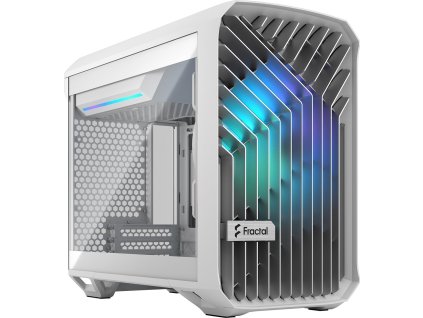 Fractal Design Torrent Nano RGB White TG Clear Tint/Micro Tower/Transpar./Bílá