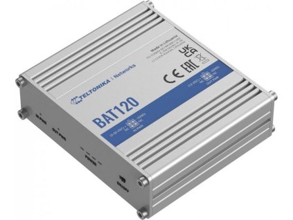 Teltonika BAT120 záložní zdroj pro napájení jednotek RUT2xx, RUT95x, RUT3xx, RUTX, TCR, TRB, TSW110