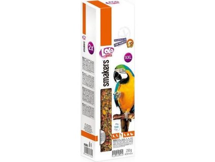 LOLO SMAKERS XXL 2 klasy pistáciové pro velké papoušky 250 g