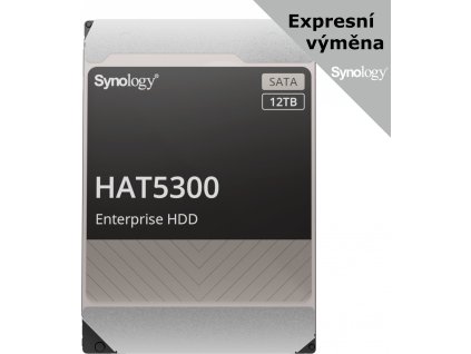 Synology HAT5300/12TB/HDD/3.5"/SATA/7200 RPM/5R