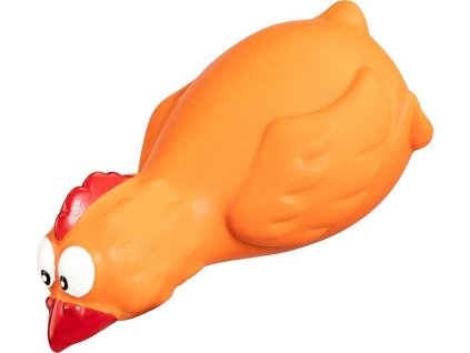 Kuře přírodní guma 15 cm HipHop