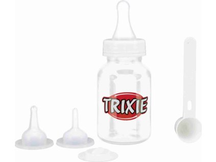 Kojenecký set, láhev 120 ml, 3 dudlíky, odměrka TRIXIE