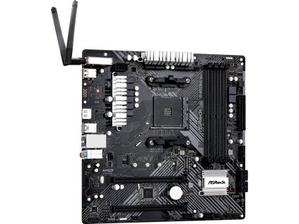 ASRock B450M/AC R2.0 / AMD B450 / AM4 / 4x DDR4 DIMM / M.2 / HDMI / WiFi / mATX