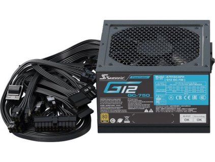 SEASONIC zdroj G12-GC-750 (V1.5) Gold / 750W / ATX / 120mm fan / 80PLUS Gold