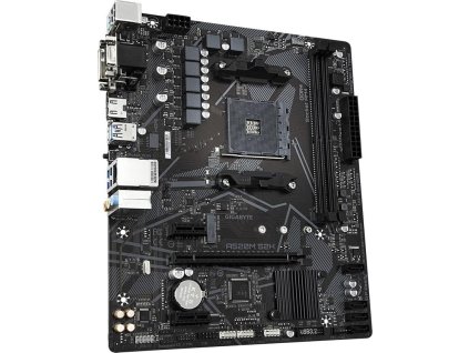 GIGABYTE A520M S2H / AMD A520 / AM4 / 2x DDR4 / VGA / DVI-D / HDMI / M.2 / mATX