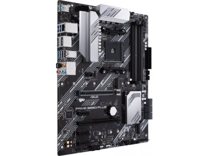 ASUS PRIME B550-PLUS / B550 / AM4 / 4x DDR4 DIMM / M.2 / DP / HDMI / ATX