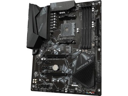 GIGABYTE B550 GAMING X V2 / AMD B550 / AM4 / 4x DDR4 / 2x M.2 / DVI-D / HDMI / ATX