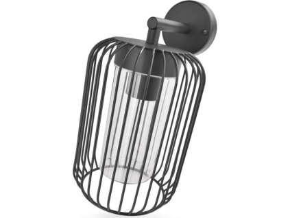 Zahradní nástěnné svítidlo SALVIA, 20,8 x 16 x 28,5 cm, 1 x E27, 15 W