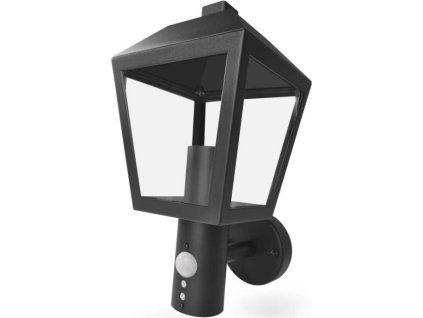 Zahradní nástěnné svítidlo ADENIA, čidlo soumraku, 19,8 x 15 x 29,8 cm, 1 x E27, 15 W