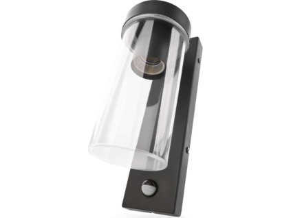 Zahradní nástěnné svítidlo ZALA, čidlo soumraku, 14,5 x 8,9 x 26,2 cm, 1 x E27, 15 W