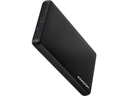 AXAGON externí box na 2,5" disk / EE25-SLC / USB-C / 3.2 Gen1 / SATA 6G / 0,5m / černý