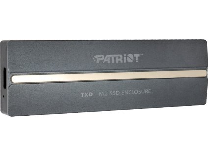 PATRIOT TXD M.2 PCIe SSD Enclosure / Rámeček pro PCIe NVMe SSD/ USB-C Gen 3.2 / hliníkové tělo