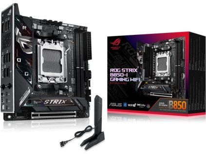 ROG STRIX B850 I GAMING WIFI with box s