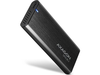 AXAGON box na M.2 SSD / EEM2-SBC / USB-C / USB 3.2 Gen2 / kabel 20cm USB-C na USB-A