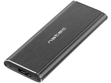 Externí box pro SSD Natec RHINO M.2 NVME LITE USB-C 3.1 GEN2, hliníkové tělo