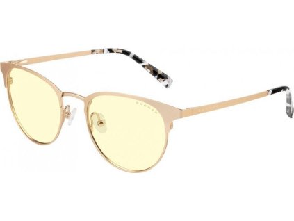 GUNNAR kancelářske/herní brýle APEX GOLD/MARBLE * jantárová skla * BLF 65 * GUNNAR focus