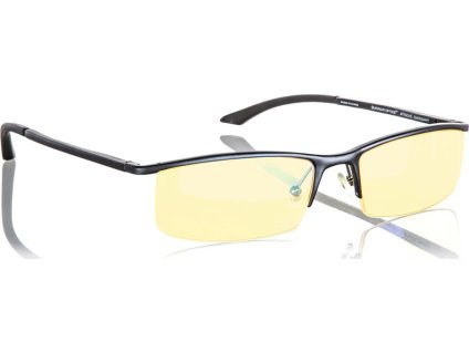 GUNNAR kancelářske/herní brýle EMISSARY ONYX * jantárová skla * BLF 65 * GUNNAR focus