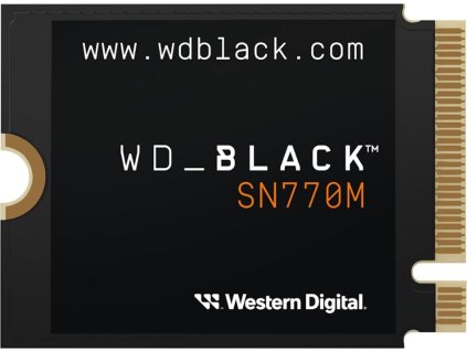 WD SSD Black SN770M 1TB / WDS100T3X0G / NVMe M.2 PCIe Gen4 / Interní / M.2 2230