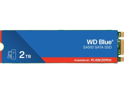 WD Blue SA510 POWERED BY SANDISK/2TB/SSD/M.2 SATA/4R