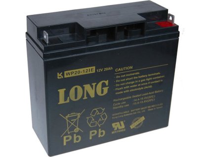Long 12V 20Ah olověný akumulátor DeepCycle AGM F3 (WP20-12IE)