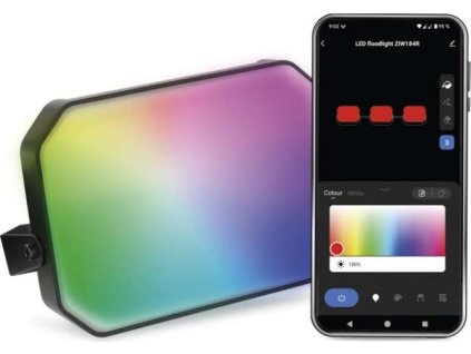 GoSmart venkovní LED reflektor, rozšiřující sada, 1 díl, 4 W, RGBIC stmívatelné, WiFi