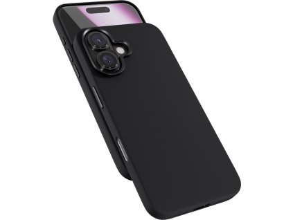 Epico Mag+ Silicone Pro kryt iPhone 16 Plus - černý