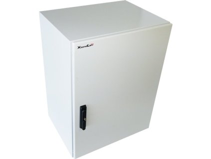 XtendLan Venkovní rozvaděč pro 19", 17U, hloubka 450mm, IP55, 3-bodový zámek, šedý