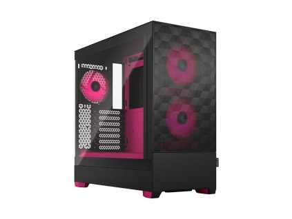 Fractal Design Pop Air RGB Magenta Core TG Clear Tint/Midi Tower/Transpar.