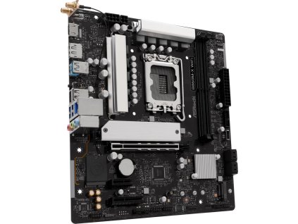 ASRock B860M-X WiFi / Intel B860 / LGA1851 / 2x DDR5 / 2x M.2 / HDMI / DP / USB-C / WiFi / mATX