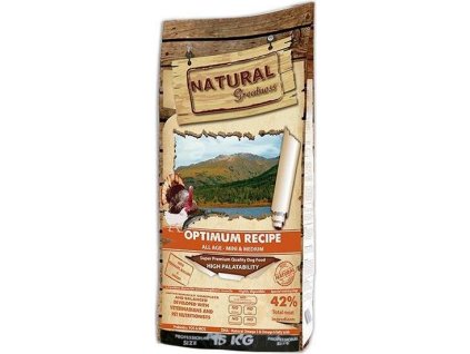 Natural Greatness Optimum Recipe Mini,Medium/krůta,kuře/15 kg