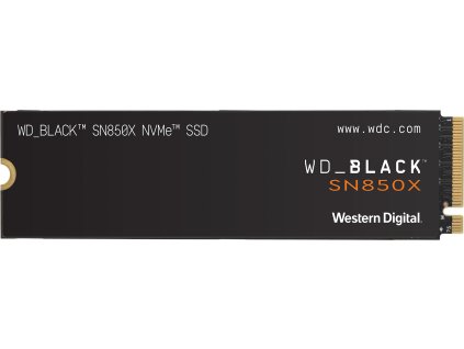 WD SSD Black SN850X 4TB / WDS400T2X0E / NVMe M.2 PCIe Gen4 / Interní / M.2 2280